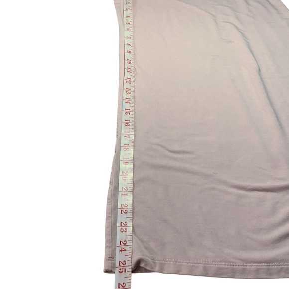 EUC Aritzia Baby Pink Spaghetti Strap Wide Leg Jumpsuit with Pockets!! - Picture 7 of 9